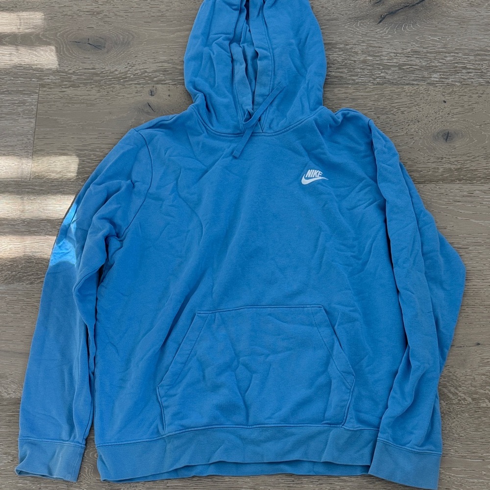 Nike Men's Blue Hoodie